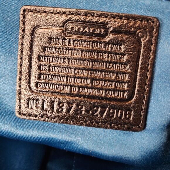 Coach Handbag Madison OP Art Pearlescent Signature Large K1373-27906 - Picture 12 of 14